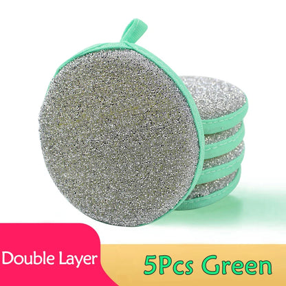 5/10/20Pcs Double Side Dishwashing Sponge and Dish Washing Brush.  Pan,  Pot, Dish Washing  Sponges for Household Cleaning.