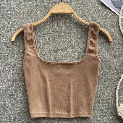 Tank Top  for Womens/Girls Sexy Backless Top Slim Fit TANK Top. T here is a high degree of STRETCH in this TANK Top.  Lots of solid colors to pick from in this sleeveless Tank Top.  Check sizing charts to help you decide how