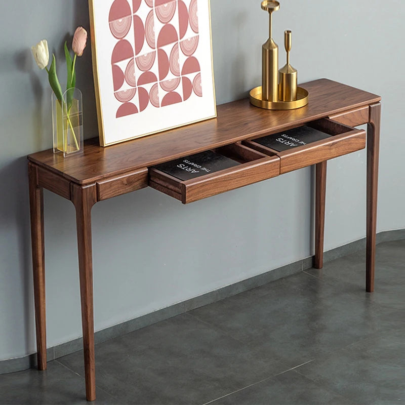 Classic Nordic Console Table Modern Minimalist Display Organizer,  Console Table  with Drawers