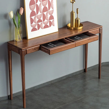 Classic Nordic Console Table Modern Minimalist Display Organizer,  Console Table  with Drawers
