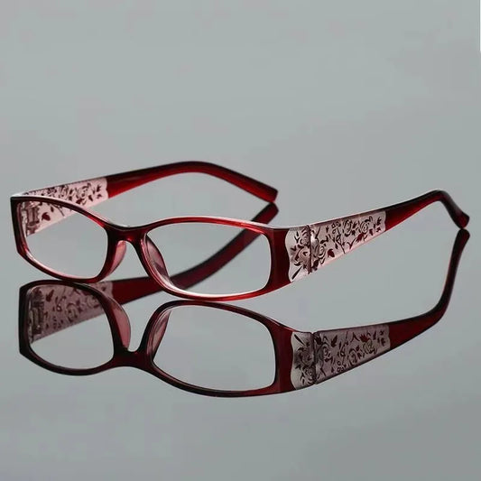 women's reading glasses fashion high-definition  with an elegant pattern.Several variations
