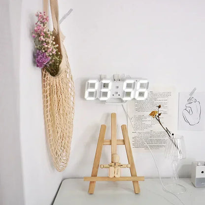 FUN Digital Wall Clock for Kitchen or Office.   Desk,  Electronic Alarm,   Modern Home Decoration for Bedroom Decor Interior Led Table Clocks Living Room