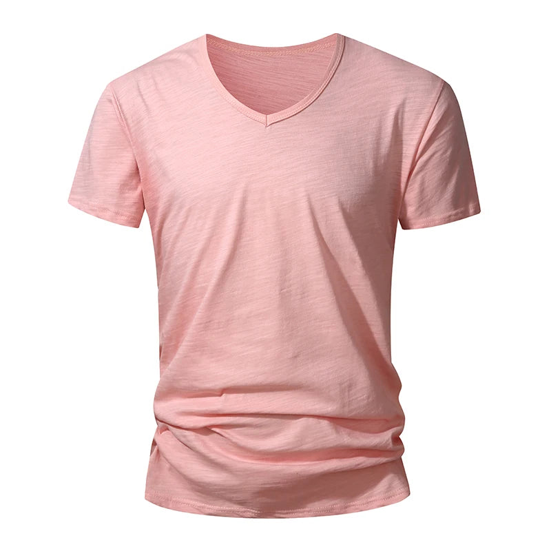 100% Cotton Mens T-shirt  for Summer.  Short Sleeve Tops,Tee,  in Black, White and COLORS. Soft , High Quality Mens  T-shirts.
