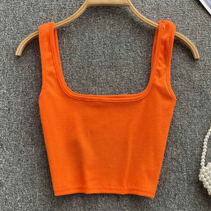 Tank Top  for Womens/Girls Sexy Backless Top Slim Fit TANK Top. T here is a high degree of STRETCH in this TANK Top.  Lots of solid colors to pick from in this sleeveless Tank Top.  Check sizing charts to help you decide how