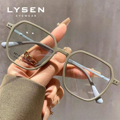 Fashion Square Women's Myopia Blue Light Prevention,  Progressive Glasses, Photochromic, Prescription, Optical Reading Glasses