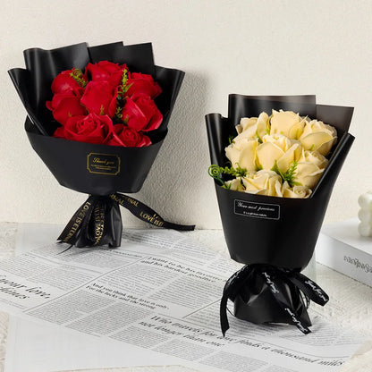 // Heads of Soap Flower Roses for Bouquet of  Artificial Flowers for  MOTHERS DAY GIFT, Christmas /Wedding /Birthday Party /Valentine's Day DIY Gift Home Decoration