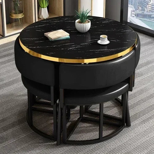 Dining Table,  Chairs, Set 4 Chairs, Center Floor Table, Round,   Luxury Office Table,   Home Furniture
