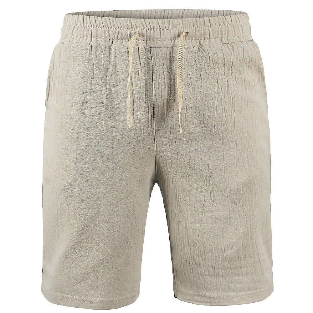 Men's Cotton /Linen Shorts / Pants.  Summer,  Breathable,  Solid Color Linen Trousers. Fitness Streetwear S-3XL. Great Gift for Fathers Day this year!!!