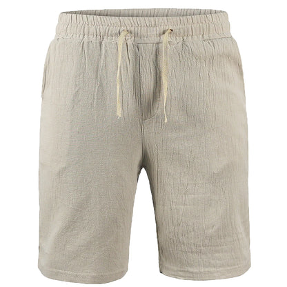 Men's Cotton /Linen Shorts / Pants.  Summer,  Breathable,  Solid Color Linen Trousers. Fitness Streetwear S-3XL. Great Gift for Fathers Day this year!!!