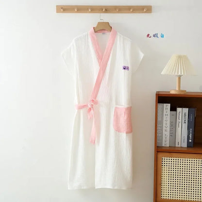 Multi Colors" Couples " Bath Robes.  Wearable Sleeveless Womens/Mens Cardigan Croosover style.