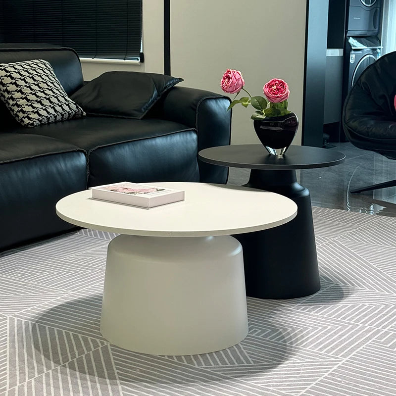 Luxury Simple Coffee Table Nordic Vintage Premium Aesthetic Side Table Creative Storage Table, Living Room Furniture