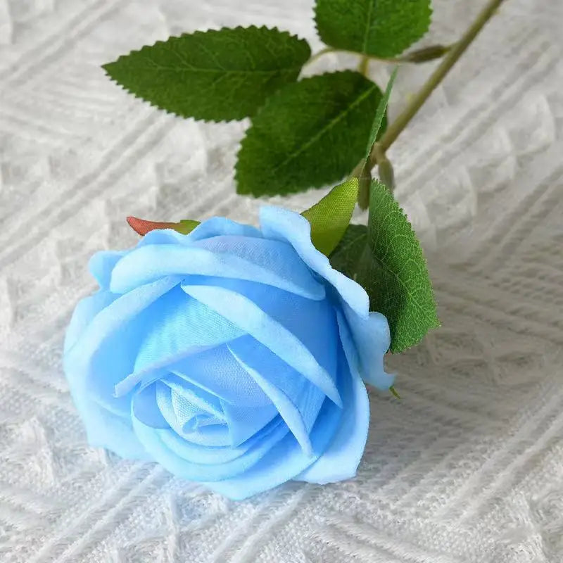 1/5/10/20pcs Roses Artificial Flowers Rose Flower Branch Artificial Red Roses Realistic Fake Rose for ANY SPECIAL OCCASION including PATRIOTIC, Home Decor