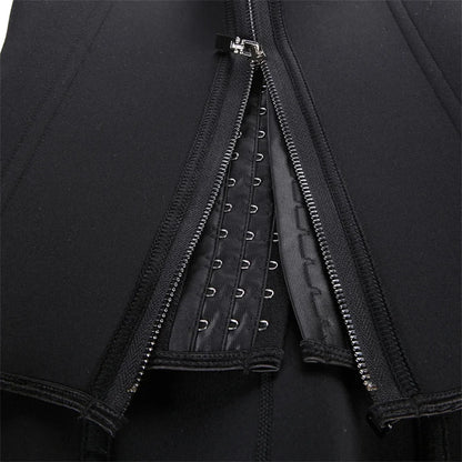 Waist Trainer Tank Top For Women,  Zipper Body Shaper,  Tummy Control,  Sleeveless Top,  Women's Activewear Body Shaping Underwear