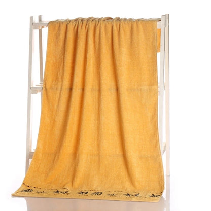 Set of 1/4/6 Bamboo Fiber Towels Sets.   Home Bath Towels for face, bath, Etc.Thick Absorbent Luxury Bathroom Towels.