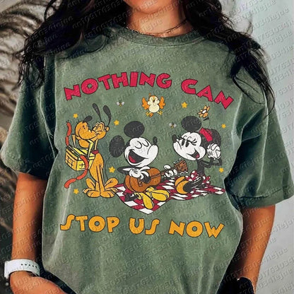 2026 Mickey and Friends Magical Cotton Shirts, Happiest Place on Earth Tee, Magical Castle Mouse Shirt, Family Vacation Shirt