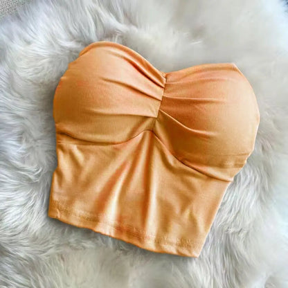 Women's New Summer Fashion, Slim, Beautiful Back, High Quality,  Soft and Sexy Elastic Tank Top in  Solid Colors  for Tank Tops.  Yellow and Green are all gone.   Most Available  in order of diminishing numbers are  BLACK, WH