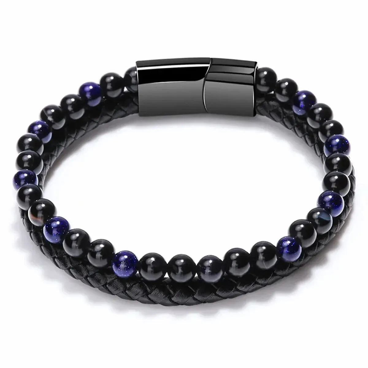 Stainless Steel Bracelet Tiger Eye Stone Beads Bracelet Natural Lava Stone Beads Stainless Steel Bracelet Men /Women Jewelry.  Green, Lava, Yellow tigers eye Have just a few LEFT. Please don't WAIT!!!