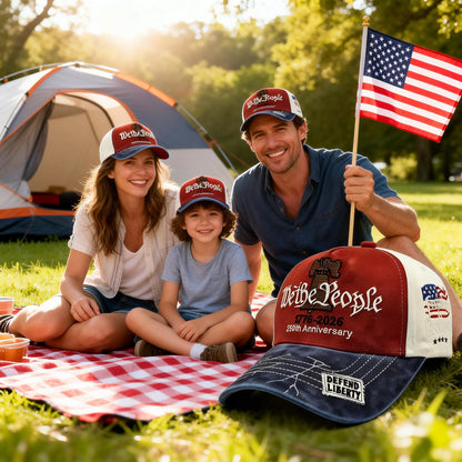 Embroidered Baseball Caps For Patriotic USA 250th Anniversary Hat 1776-2026 Male  or Female Adult Gift