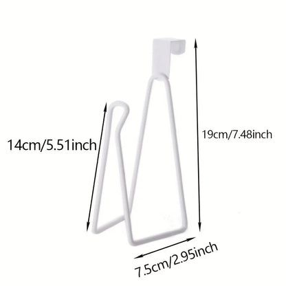 1 Pc Toilet Roll Paper Holder,  Organizer Wall Mount Storage Stand,  Kitchen / Bathroom,  No Drill Tissue /Towel Dispenser