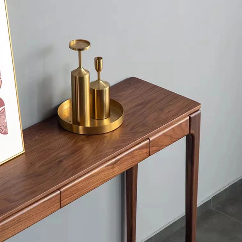 Classic Nordic Console Table Modern Minimalist Display Organizer,  Console Table  with Drawers