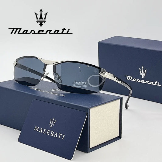 MASERATI Luxury Sunglasses High End for Men/ Women,  Polarized UV400 Driving Glasses,  Classic Style Premium Quality  Fashion Design