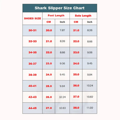 Mens and Womens Shark Slippers, Summer Slides, Bathroom Flip Flops, Soft Anti-Skid Shoes, and even Beach Sandals