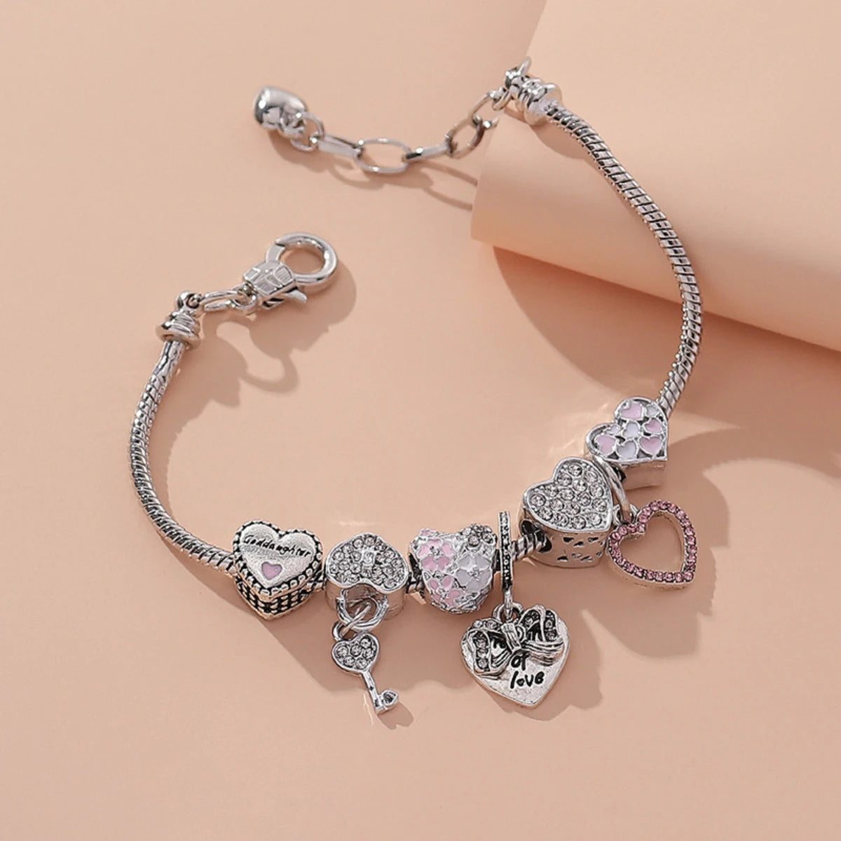 1PC Women's Fashion Multi Element Beaded Love, Valentines Day , Mothers Day. Daily Dressing Party Holiday Gift -005