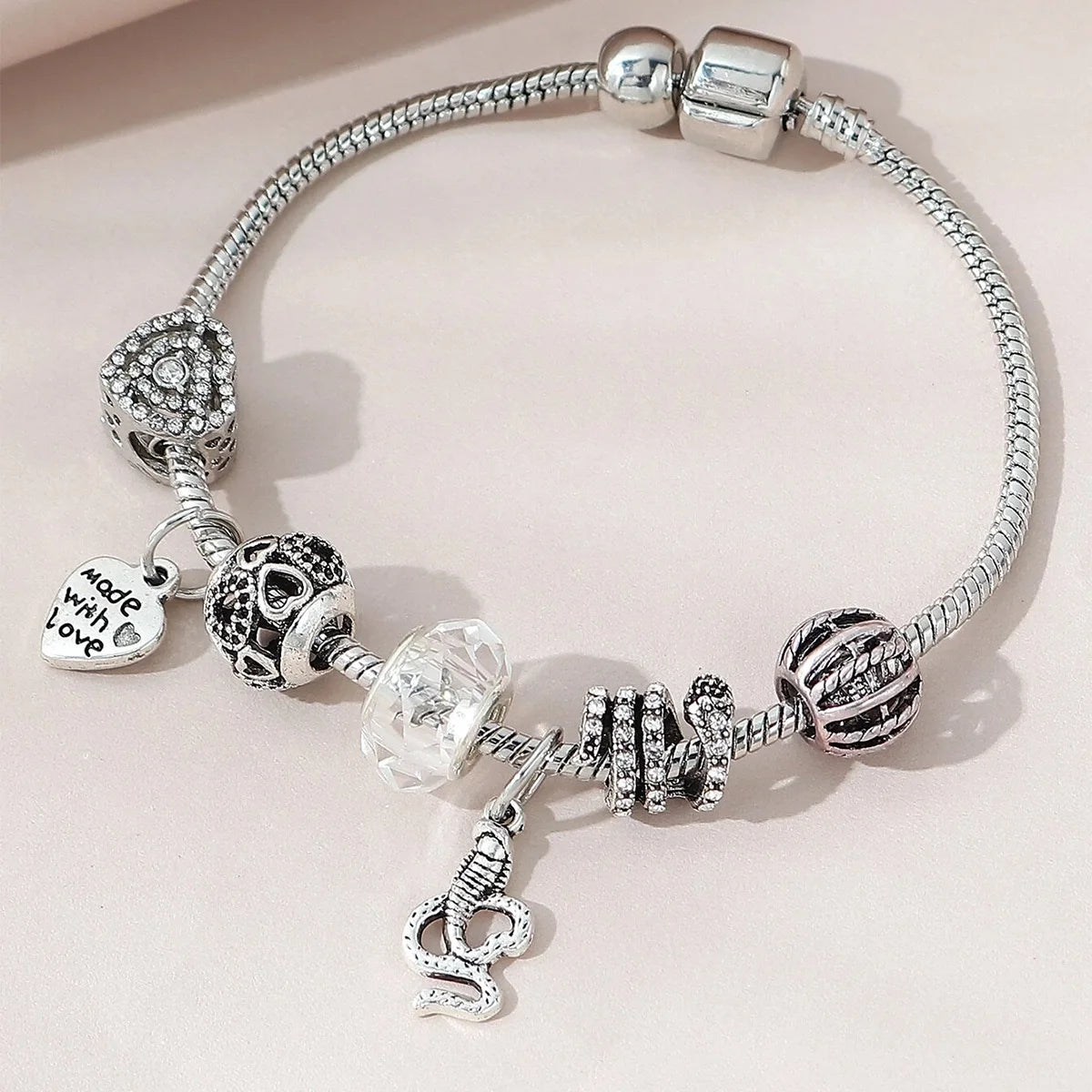 1PC Women's Fashion Multi Element Beaded Love, Valentines Day , Mothers Day. Daily Dressing Party Holiday Gift -005