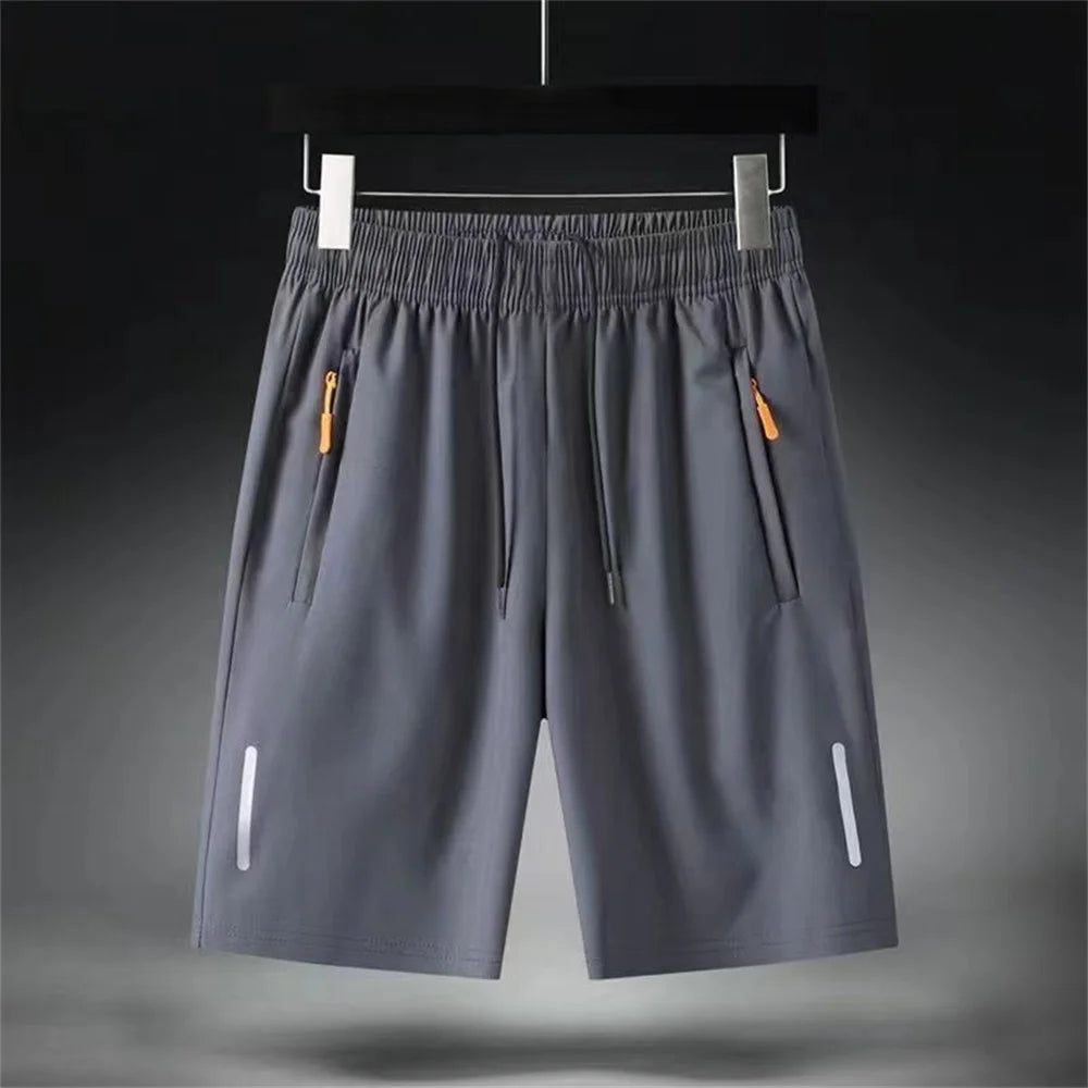 Men's Summer,  Ultra-thin Ice Silk Beach Casual Shorts.  Quick Dry Joggers,  Zipper, Loose,   Short  SweatPants.  Dont Forget FATHERS DAY GIFTS, Grandfathers Day Gifts!!!