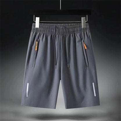 Men's Summer,  Ultra-thin Ice Silk Beach Casual Shorts.  Quick Dry Joggers,  Zipper, Loose,   Short  SweatPants.  Dont Forget FATHERS DAY GIFTS, Grandfathers Day Gifts!!!