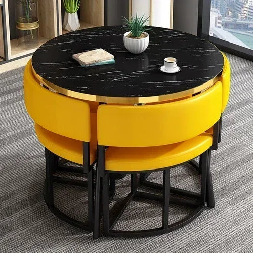 Dining Table,  Chairs, Set 4 Chairs, Center Floor Table, Round,   Luxury Office Table,   Home Furniture