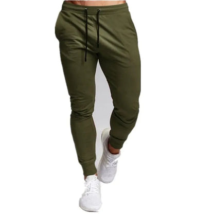 Casual Pants Men's  Slim Jogger Sweat pants.Large Size Elastic Waist Sports Casual.  Loose Fitness Clothes  for Spring