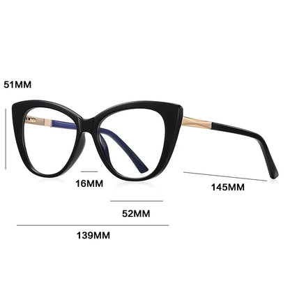TR90 New Fashion Cat Eye Anti-Blue Ray Reading Glasses,  Photochromic Myopia,   Customization Prescription, Optical Eyewear.  SO MANY Choices
