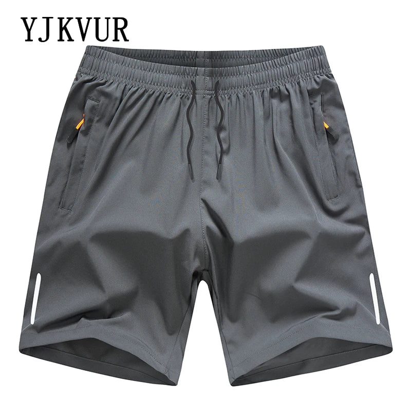 Men's Athletic Performance Gym Shorts With Pockets for Summer Training, Running, With Big Size M-8XL