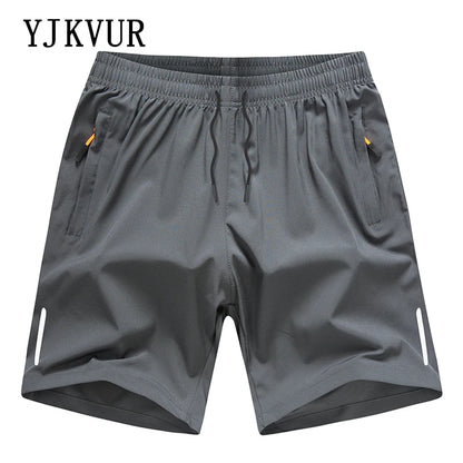 Men's Athletic Performance Gym Shorts With Pockets for Summer Training, Running, With Big Size M-8XL