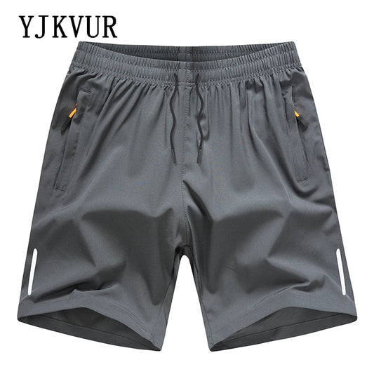 Men's Athletic Performance Gym Shorts With Pockets for Summer Training, Running, With Big Size M-8XL