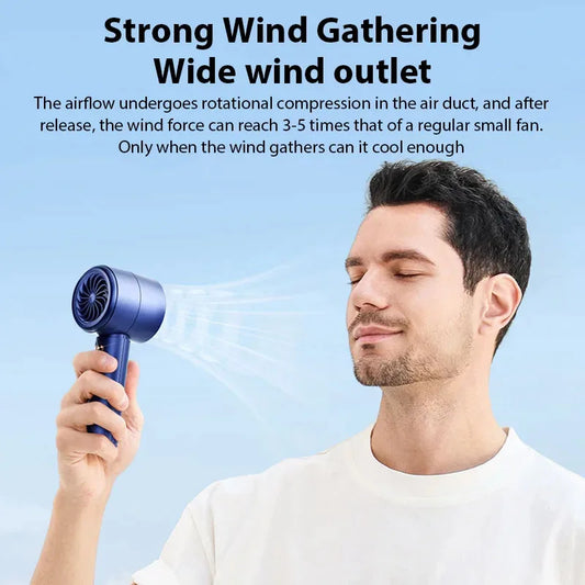 Mini Handheld Fan, USB Fast Charging Portable Air Calculating Fan,  Mute Personal Highspeed Fan for Travel Outdoor Activities.  In order of availablity Pink Has the Most, Blue  is next,  then BLack and white has the least amo
