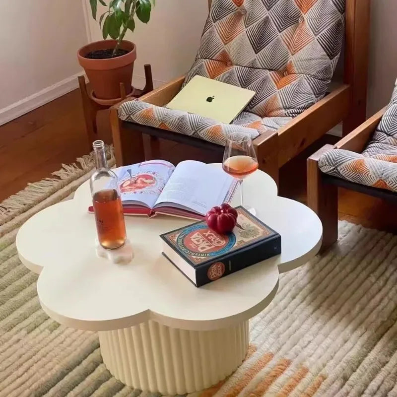 Unique Cute Coffee Table,  Space Saving, Minimalist Italian Aesthetic, Simple Modern Postmodern Furniture