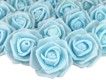 10/20/50Pcs Artificial Foam Rose Flowers,  Fake Flower for Home,  Room,  Decor for  Wedding Party, Halloween, Thanksgiving,  Christmas, Valinrtines Day