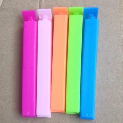 5-30pcs Colorful Sealing Clips.  Moisture-Proof,  Fresh-Keeping Snack Bag SealClamp s for any Bags (Reusable Kitchen Accessory)