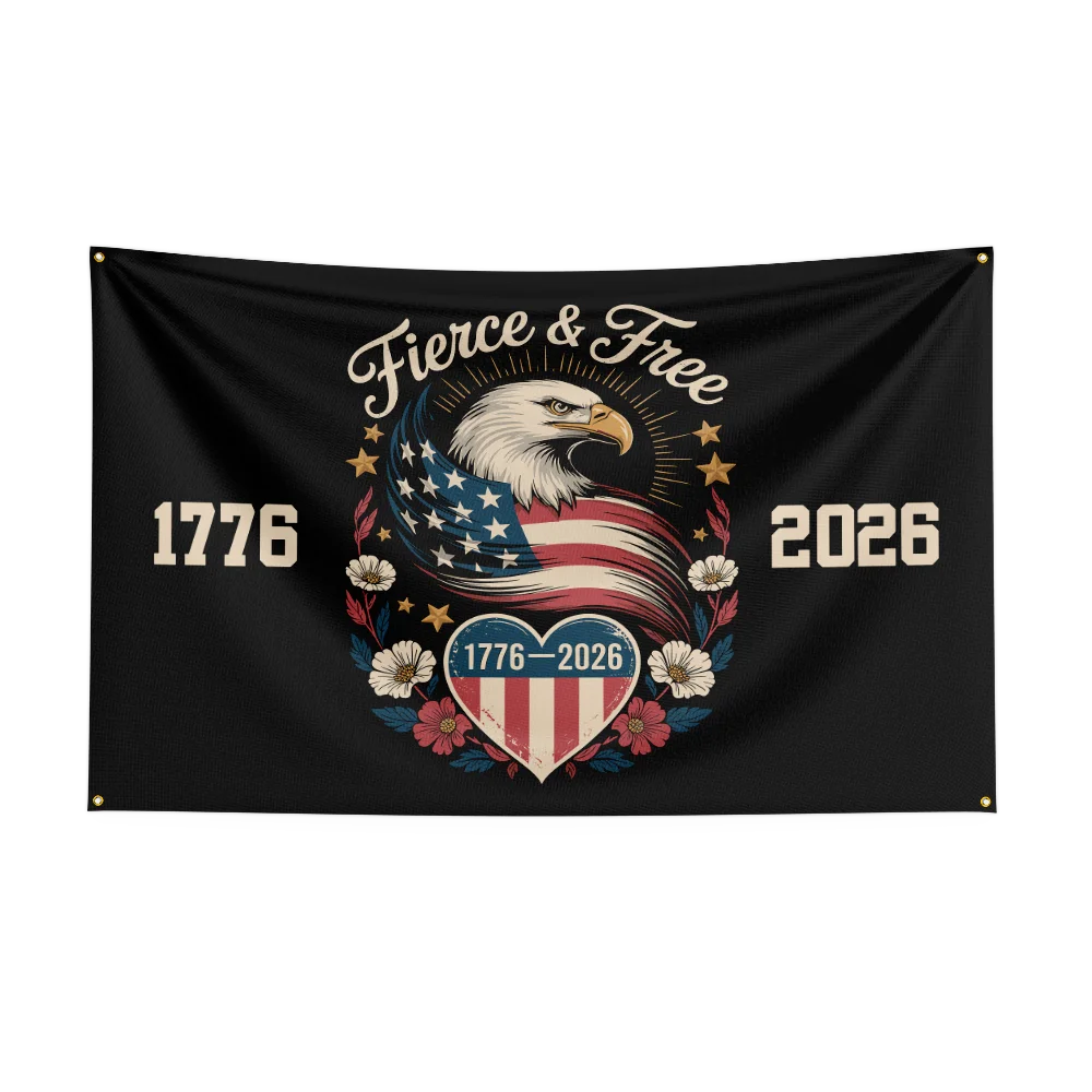 USA 250th Anniversary 1776 -2026 Semiquincentennial Flag,  Memorial DAY, Independence Day Flag, 250 Years US Birthday Outdoor Flag