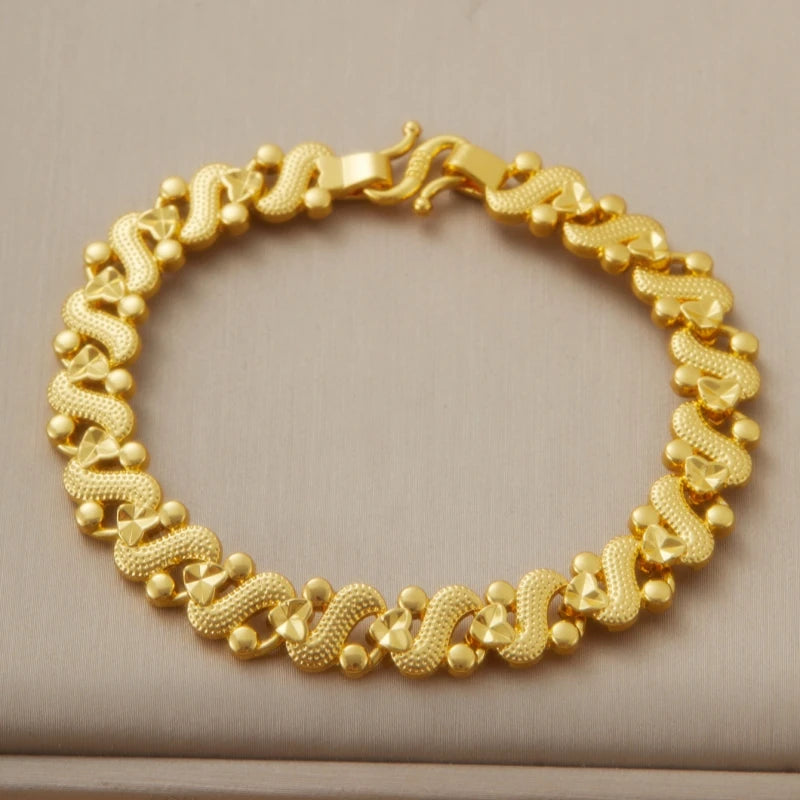 Sunflower Bracelet with Shiny Zirconia.  Great Mothers Day Gift, Holiday Gift Gift  for Birhday Gift.