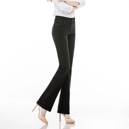 Women's Spring and Autumn Mid Waist Jeans. Large Size Fashion,  Slimming, Casual Pants in SIZES 0XL through  9XL.  Please refer to Sizing Chart