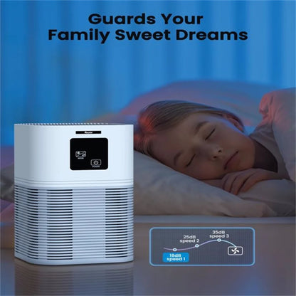 2 in 1 Air Purifier for Home Allergies, Odor Elimination and Aromatherapy diffusion