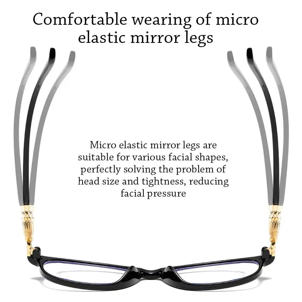 New 3 in 1 Progressive,  Multifocal Reading Glasses for MEN/ Women with  Anti-blue Eyeglasses for TV and all screen watching,  Easy To Look Far and Near +1.0 To +4.0