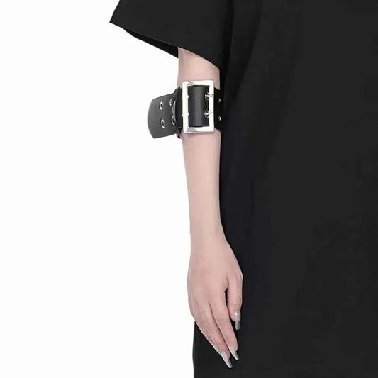 WHITE Leather Only,  Adjustable Bracelet for Women/ Men , Vintage,  Rivet,  Wide Personality Cuff Bangle, Jewelry Gifts