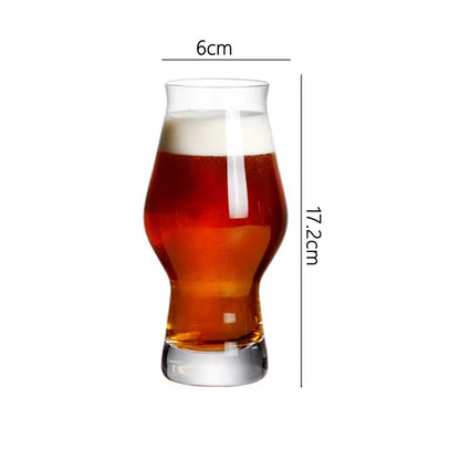 370ml/495ml Beer Glass Creative Beer Glass Luxury Cocktail Glass Large Capacity Beverage Cup Juice Cold Drink Mugs Bar Glassware