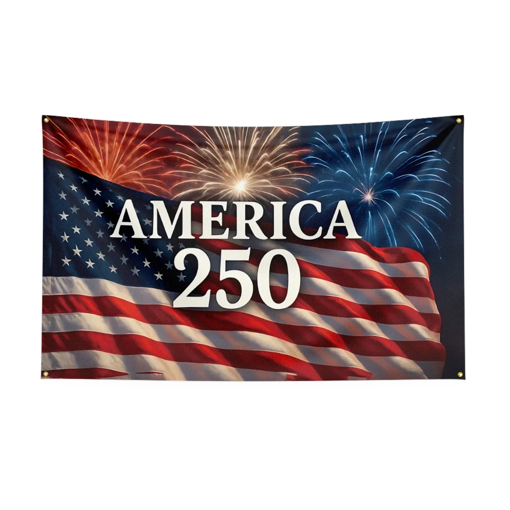 USA 250th Anniversary 1776 -2026 Semiquincentennial Flag,  Memorial DAY, Independence Day Flag, 250 Years US Birthday Outdoor Flag