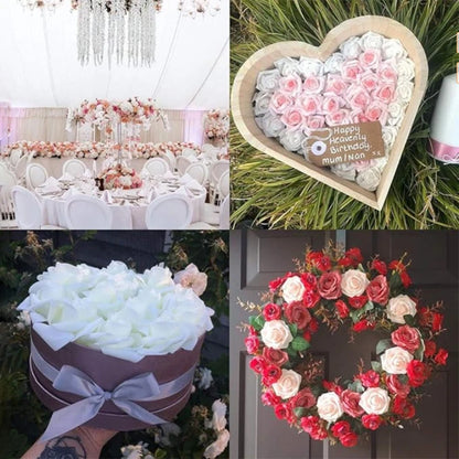 10/20/50Pcs Artificial Foam Rose Flowers,  Fake Flower for Home,  Room,  Decor for  Wedding Party, Halloween, Thanksgiving,  Christmas, Valinrtines Day