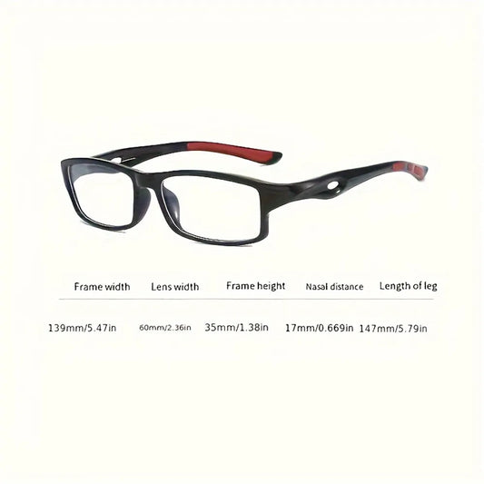 5PCS Sport Style Non-Prescription Reading Glasses Anti-Blue Light Rectangular Full Rim Eyewear, PC Frame Material.  There are 5 pc sets available in +2.50 and also +3.00.  Great Buy!!!